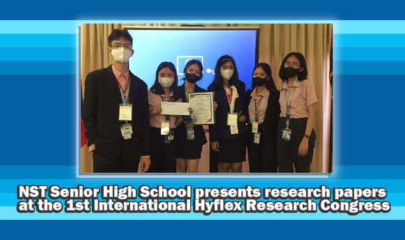 NST SHS Student Wins 1st Place at the 1st International Hyflex Research Congress!